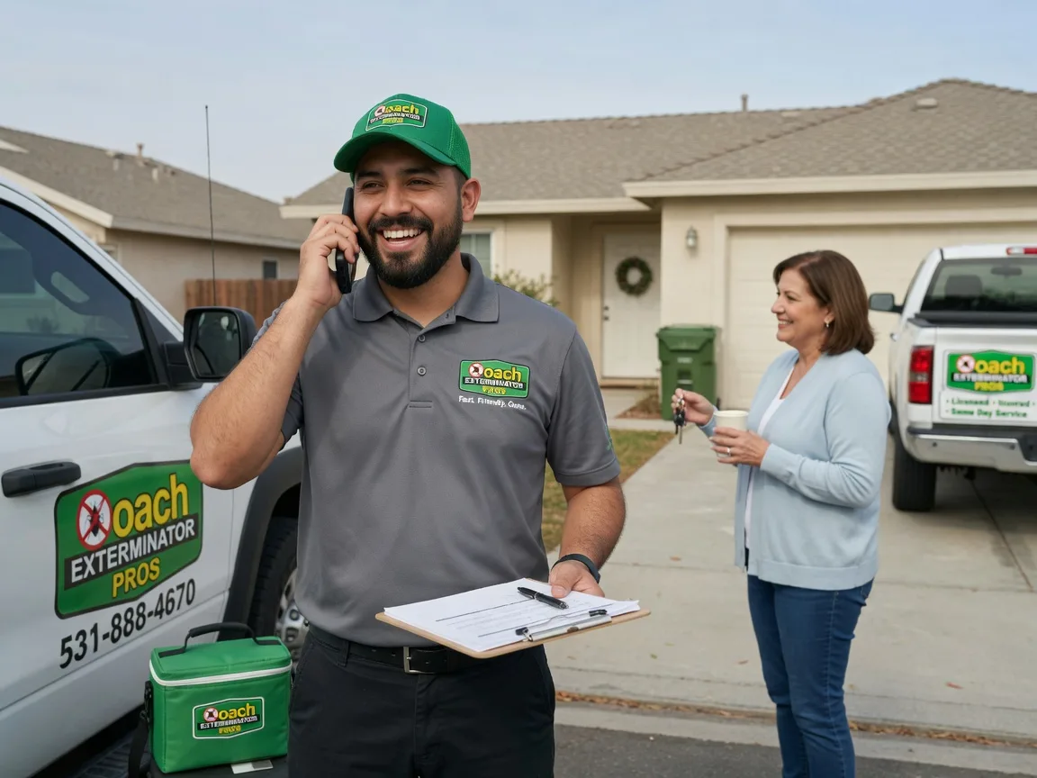 Pest Control Roach Exterminator Casstown, OH FAQs